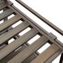 Seville Classics 3-Tier Stackable 12-Pair Shoe Rack Wood Resin Metal Freestanding Storage Shelf for Bedroom, Closet, Entryway, Dorm Room, Espresso Slat