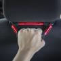GPCA GP-Grip PRO Grab Handle for Jeep Wrangler JL JT JK Sport Sahara Rubicon Gladiator 4DR/ 2DR 2007-2021 w/ 3'' roll bar. Universal to Driver and Passenger Sides (4 + 2 Pack, Firecracker Red)