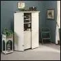 Sauder Harbor View Craft and Sewing Armoire with Table, Antiqued White finish Sauder Harbor View Craft and Sewing Armoire with Table, Antiqued White finish