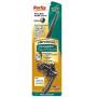 Korky 6071BP Strongarm Tank Lever Faucet Style in Brushed Nickel-Universal to Fit Front Angled Side Left and Right Mount Toilets