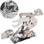 Eastbuy Ruffler Foot - Brother Sewing Machine Ruffler Attachment Low Shank Foot for Brother Singer Domestic Sewing Machine Part Tool for Low Shank Singer, Brother, Babylock, Viking, Janome, Kenmore