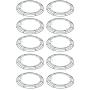 MTB Wire Wreath Frame 18 inch Green, Pack of 10 Wreath Form