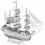 3D Metal Puzzle Models of Fokker D. VII Airplane, Black Pearl Ship and Mayflower Ship - Toy 3D Puzzle – 3 Pack