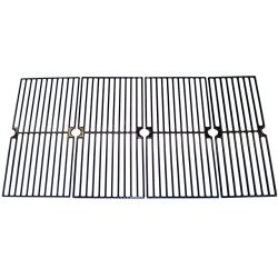 Music City Metals 69594 Gloss Cast Iron Cooking Grid Set Replacement for Gas Grill Model Brinkmann 810-9590-S