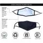 Simlu Fabric Face Mask Reusable with Adjustable Elastic, 2 Layer,Cotton, Breathable, Nose Wire Black Cloth face Mask Washable Simlu Fabric Face Mask Reusable with Adjustable Elastic, 2 Layer,Cotton, Breathable, Nose Wire Black Cloth face Mask Washable