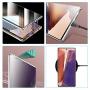 Magnetic Case for Samsung Galaxy Note 20 with Camera Cover, Double-Sided HD Tempered Glass Cover, 360° Full Body Protection Metal Frame Magnetic Phone Case for Note 20 Silver(6.7'')