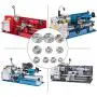 VEVOR 10PCS Metal Lathe Gears, Precise Mini Lathe Replacement Gears, Change Gear with Lathe Belt, Metal Gear Set 2x80T, 2x60T, 2x50T, 1x45T, 2x40T, 1x30T for CJ0618 Mini Lathes & Milling Machines