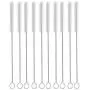 Long Straw Brush, Nylon Pipe Tube Cleaner 12-ihch X 2/5-inch set of 10 Long Straw Brush, Nylon Pipe Tube Cleaner 12-ihch X 2/5-inch set of 10