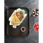 New Star Foodservice 24395 Brown Plastic Fast Food Tray, 10 by 14-Inch, Set of 12