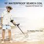Metal Detector, Waterproof Ip68 with High Accuracy Metal Detectors for Adults and Kids