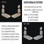 1797 Compatible Seat Adjust Buttons Caps for Mercedes Benz Accessories Parts Bling W212 C117 X156 B E CLA GLA GLE Class AMG Covers Decals Stickers Interior Decorations Women Men Crystal Silver 6 Pack 1797 Compatible Seat Adjust Buttons Caps for Mercedes Benz Accessories Parts Bling W212 C117 X156 B E CLA GLA GLE Class AMG Covers Decals Stickers Interior Decorations Women Men Crystal Silver 6 Pack