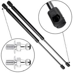 cciyu Qty(2) SG314036 Lift Supports Struts Gas Springs Shocks Replacement fit for 2002-08 Dodge Ram 1500 2500 3500 4500 5500 Front Hood