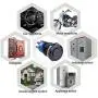 Ulincos Latching Push Button Switch U19C2 1NO1NC SPDT ON/Off Black Metal Shell with 12V White LED Ring Suitable for 19mm 3/4'' Mounting Hole (White) Ulincos Latching Push Button Switch U19C2 1NO1NC SPDT ON/Off Black Metal Shell with 12V White LED Ring Suitable for 19mm 3/4'' Mounting Hole (White)