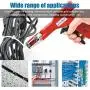 ACTCRH ACT-CT11N Cable Tie Gun for Wire Harness and Cable Bundle, Fastening and Cutting Plastic Nylon Cable Ties, Red