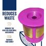 Reusable K-Cup 4 Pack Gold Plated Mesh Coffee Filters For Kurig Plus 2.0 & Classic 1.0 Brewers
