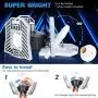 Garage Light Tanbaby LED Garage Light E26/E27 Garage Lights Ceiling LED Shop Light 60W Deformable Garage Lights LED Garage Lighting Garage Light Bulb, Garage Lights Ceiling LED for Garage, Barn, Shop