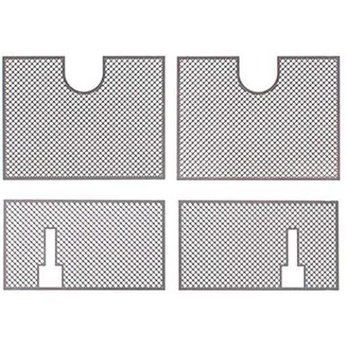 Facibom Decoration Metal Protective Net Armored Metal Guard Plate for 1/16 Heng Long German Tiger 3818 RC Tank Upgrade Parts
