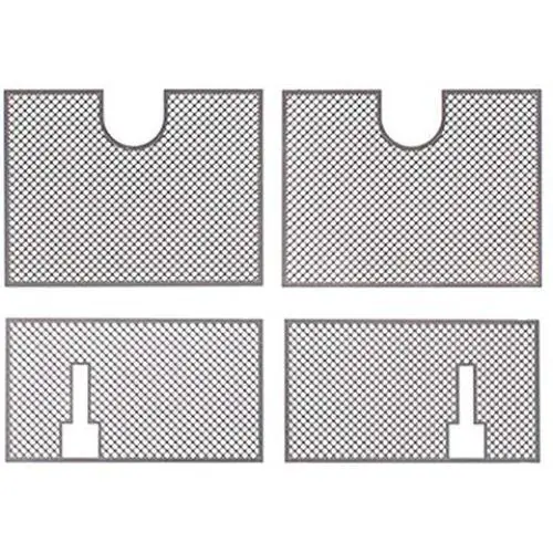 Haudang Decoration Metal Protective Net Armored Metal Guard Plate for 1/16 Heng Long German Tiger 3818 RC Tank Upgrade Parts