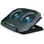 Gaming Laptop Cooling Pad 17.3 Inch 13-17 Inch，Laptop Cooler Pad Metal Mesh Mesa Design,2 Large Fans and 5 Angle Adjustable,4000 RPM, Easy to Carry, MacBook Computer Cooling Stand 15.6 Inch