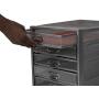 Mind Reader 10CABMESH-SIL Storage Organizer, Heavy Duty Multi-Purpose, Silver 10 Drawer