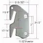 CAFORO #10 Hook Plates for Wooden Beds Frame Bracket Headboard Footboard Replacement Wooden Bed Parts or New Bed Constructions - Set of 2 CAFORO #10 Hook Plates for Wooden Beds Frame Bracket Headboard Footboard Replacement Wooden Bed Parts or New Bed Constructions - Set of 2