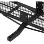 Demeras RC Car Rear Bumper Durable Metal Back Hitch Carrier Compatible with Axial SCX10 90046 AXI03007