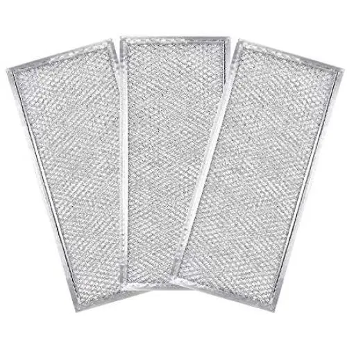 AMI PARTS W10208631A Filter Aluminum Mesh Microwave Oven Grease Filter 3-Pack(Packed in Box),Compatible with Whirlpool 12-15/16'' x 5-3/4'' x 1/16'' AMI PARTS W10208631A Filter Aluminum Mesh Microwave Oven Grease Filter 3-Pack(Packed in Box),Compatible with Whirlpool 12-15/16'' x 5-3/4'' x 1/16''