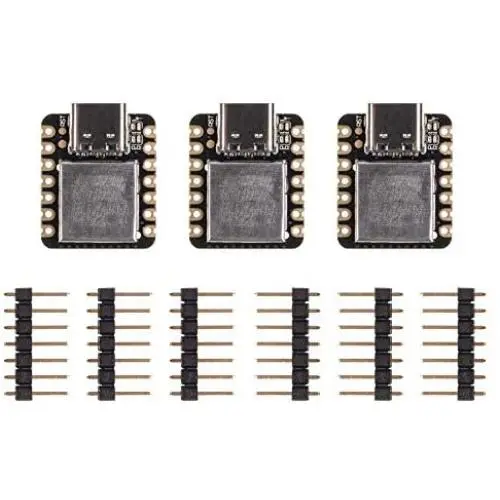 seeed studio Seeeduino XIAO Board Based on SAMD21Cortex M0+, 100% Compatible with Arduino IDE, Mounted breadboard Compatible USB Type-C (3pcs) seeed studio Seeeduino XIAO Board Based on SAMD21Cortex M0+, 100% Compatible with Arduino IDE, Mounted breadboard Compatible USB Type-C (3pcs)