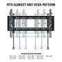 Sanus Advanced Tilt Premium TV Wall Mount for 46” – 90” Flat-Panel TVs - VLT6-B1 Sanus Advanced Tilt Premium TV Wall Mount for 46” – 90” Flat-Panel TVs - VLT6-B1