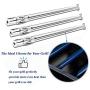 Utheer 62752 Grill Burner Tube 19.5 Inches for Weber Genesis 300 Series, Genesis EP310 EP320 EP330 S310 S320 S330 Gas Grills 2011 to 2016 Model Years, Fits Up Front Control, 304 Stainless Steel