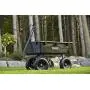 Gorilla Carts Heavy-Duty Poly Yard Dump Cart | 2-In-1 Convertible Handle, 1200 lbs capacity | GOR6PS model