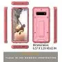ArmadilloTek Vanguard Designed for Samsung Galaxy S10 Plus Case (2019 Release) Military Grade Full-Body Rugged with Kickstand Without Built-in Screen Protector (Pink)