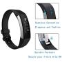Replacement Bands Compatibe Fitbit Alta HR and Alta Band with Metal Clasp, KOMEI Silicone Accessory Replacement Bands with Clasp for Fitbit Alta HR and alta racelet Sport (Large 10pcs)