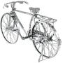 Fascinations Metal Earth ICONX Classic Bicycle 3D Metal Model Kit