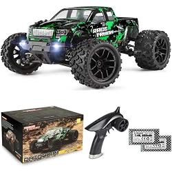 HAIBOXING 1:18 Scale All Terrain RC Car 18859E, 36 KPH High Speed 4WD Electric Vehicle with 2.4 GHz Remote Control, 4X4 Waterproof Off-Road Truck with Two Rechargeable Batteries