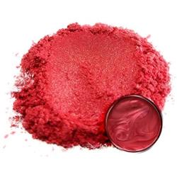 Eye Candy Mica Powder Pigment “Red Rose” (50g) Multipurpose DIY Arts and Crafts Additive | Natural Bath Bombs, Resin, Paint, Epoxy, Soap, Nail Polish, Lip Balm (Red Rose, 50G)