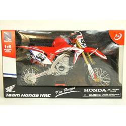 Orange Cycle Parts Die-Cast Replica Toy 1:6 Scale Model Ken Roczen Team Honda HRC Dirt Bike by NewRay 49593