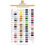 New brothread 63 Brother Colors Polyester Embroidery Machine Thread Kit 500M (550Y) Each Spool for Brother Babylock Janome Singer Pfaff Husqvarna Bernina Embroidery and Sewing Machines