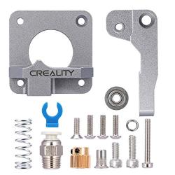 Creality 3D All Metal MK-8 Extruder Feeder Drive Aluminum 1.75mm for CR-10 Ender 3 CR-10S Gray