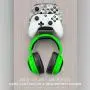The UberAtlas - Dual Game Controller & Headphone Stand Wall Mount Holder for Xbox ONE, Series X, PS5, PS4, PS3, Switch, STEELSERIES Gamepad & More, Stay Organized No Screws by Brainwavz (Black)