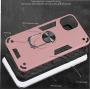 Samsung Galaxy A71 4G Screen Protector Folmeikat 360 Degree Rotating Metal Ring Cover with Kickstand Protective Phone Case (NOT for Samsung A71 5G/5G UW) 6.7'' (Rose Gold)