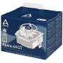 ARCTIC Alpine 64 GT - CPU Cooler for Quietness, Supports AMD AM4/AM3(+)/…, Ultra-Quiet 80 mm PWM Fan (UCACO-P1600-GB01)