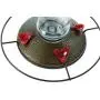 Prime Durable Hanging Metal & Bottle Glass Hummingbird Feeder Most Visited Place to Your House & Outdoor Garden Watch Birds from Your Window Features 4 Red Flower Feeding Ports 11 Fluid Oz Capacity Prime Durable Hanging Metal & Bottle Glass Hummingbird Feeder Most Visited Place to Your House & Outdoor Garden Watch Birds from Your Window Features 4 Red Flower Feeding Ports 11 Fluid Oz Capacity