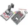 CKPSMS Brand - CY-9908L 2PCS Low Shank Metal Double Welting Cording Piping Foot/Feet