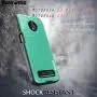 COVRWARE Iron Tank Case for Moto Z3 Play/Moto Z3 with Built-in [Screen Protector] Heavy Duty Full-Body Rugged Holster Armor Case [Brushed Metal Texture Design][Belt Swivel Clip][Kickstand], Teal
