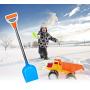 WDNM 18-Inch Kids Snow Shovel, Dune Spoons Beach Diggers, Portable Plastic Snow Shovel for Kids Age 3 to 12, Safer Than Metal Snow Shovels (Blue) WDNM 18-Inch Kids Snow Shovel, Dune Spoons Beach Diggers, Portable Plastic Snow Shovel for Kids Age 3 to 12, Safer Than Metal Snow Shovels (Blue)