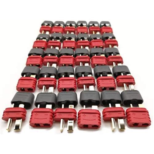 Deans Connector | Deans Plug | T Connector, Upgrade Version, 15 Female + 15 Males (15pair)