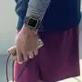 SKYLET Compatible with Fitbit Ionic Bands for Men with Case, Soft Replacement Sport Wristband Compatible with Fitbit Ionic Smart Watch with Metal Clasp Men Women Black (No Tracker)