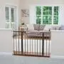 Safety 1st Décor Easy Install Tall & Wide Baby Gate with Pressure Mount Fastening
