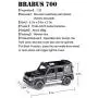 Tianmei 1:32 SUV Kids Toys Die-Cast Alloy Metal Car Model Collection Children Play Vehicle (BBS - Black) Tianmei 1:32 SUV Kids Toys Die-Cast Alloy Metal Car Model Collection Children Play Vehicle (BBS - Black)